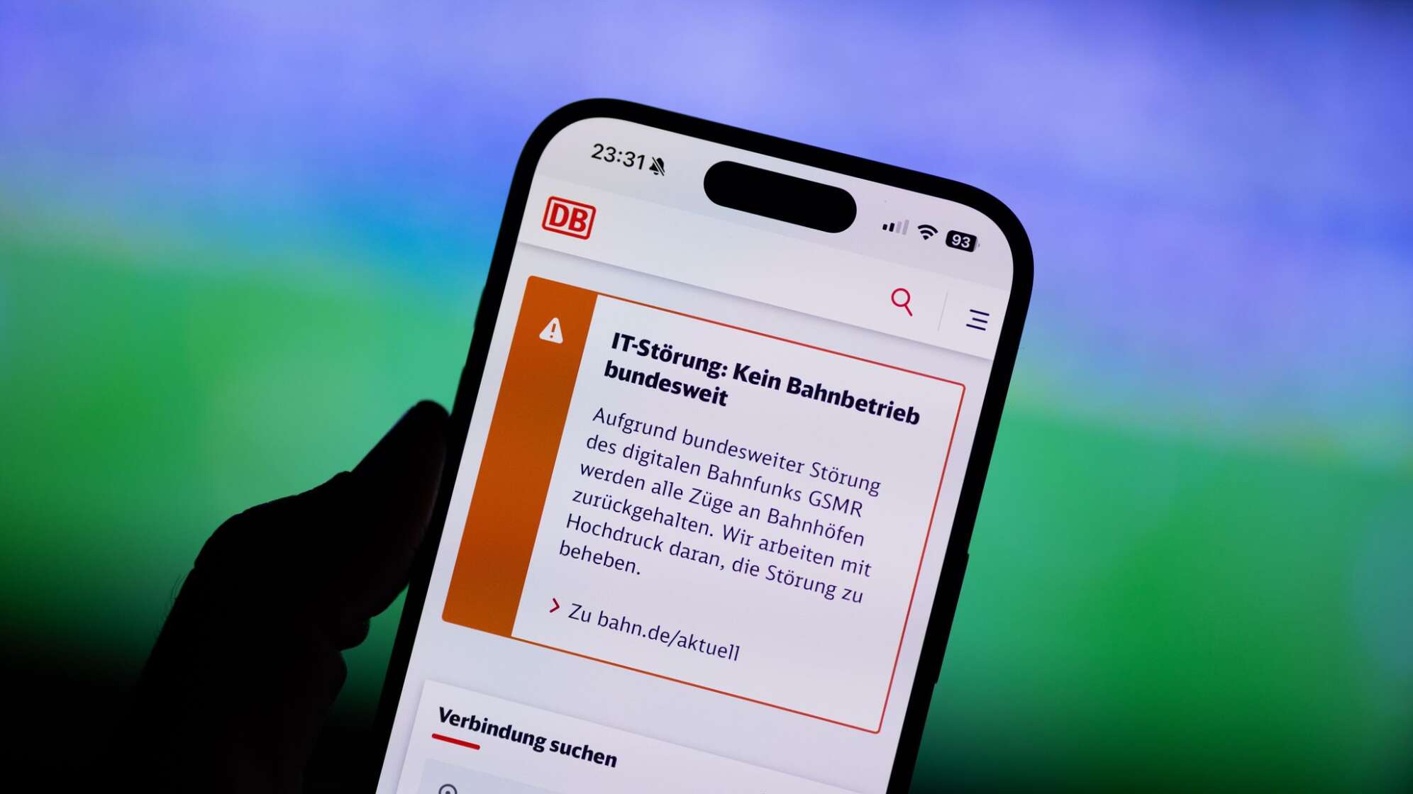 Bahnverkehr wegen Funkstörung bundesweit eingestellt