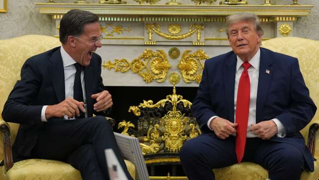 Trump lobt Nato-Chef vor Gipfel: «großartige Führungsperson»