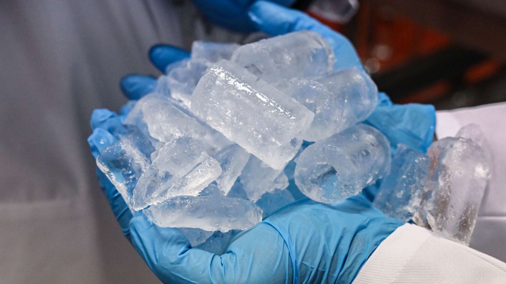 Eiswürfelproduktion