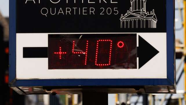 40-Grad-Marke vielerorts geknackt - Temperaturrekord wackelt