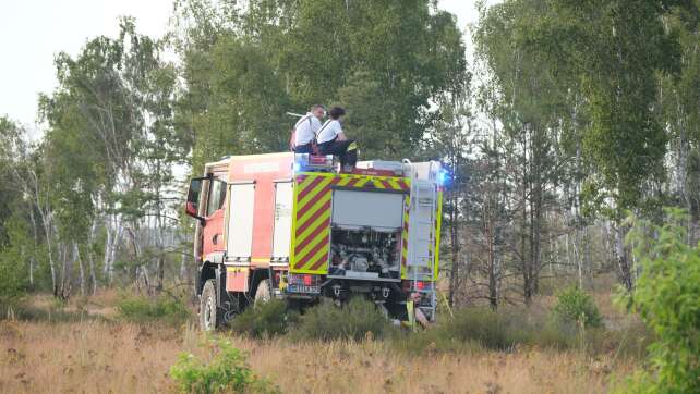 Erneut Waldbrand in der Gohrischheide ausgebrochen