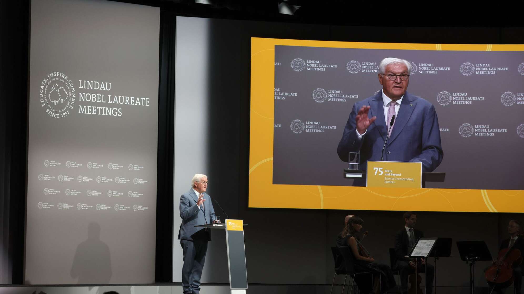Eröffnung 75. Nobelpreisträgertagung
