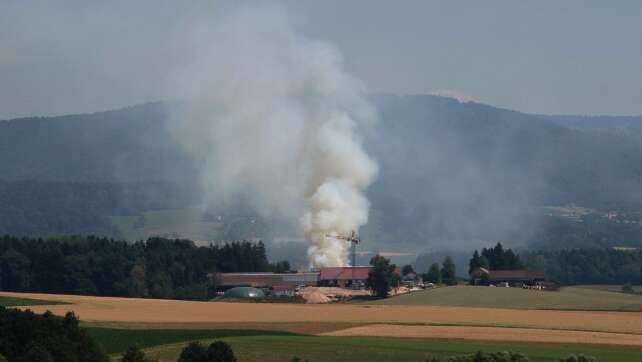 Brand auf Bauernhof verursacht sechsstelligen Schaden