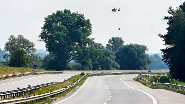Waldbrände in Bayern - A8 am Chiemsee wieder freigegeben