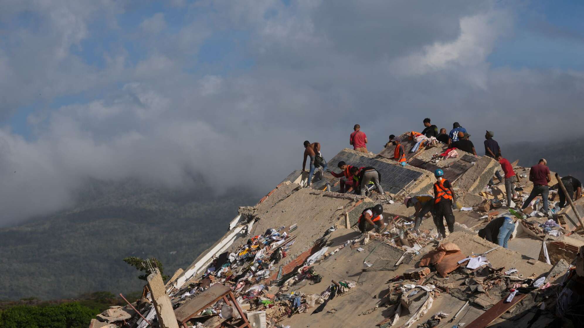 Nach den Erdbeben in Venezuela