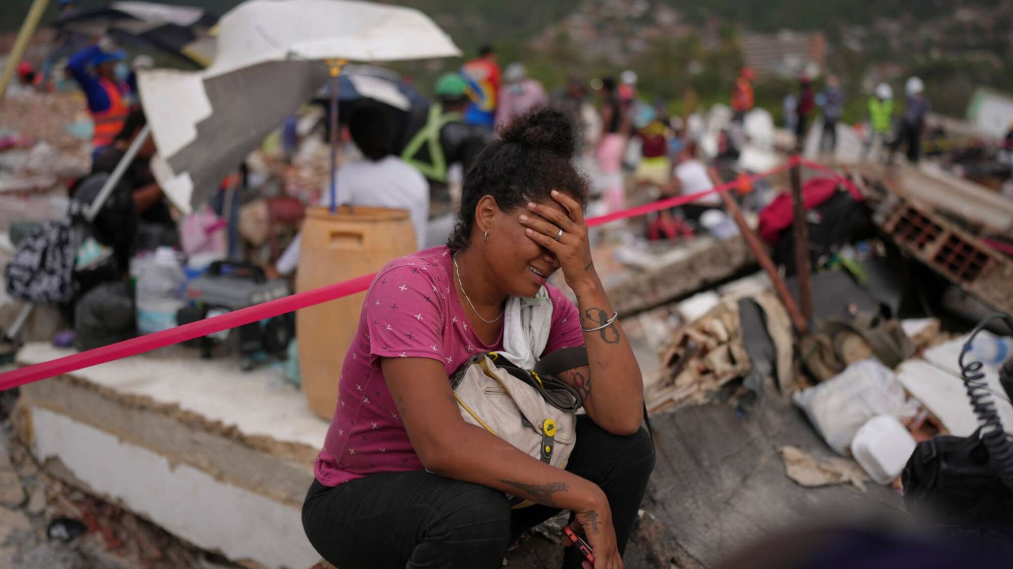 Nach den Erdbeben in Venezuela