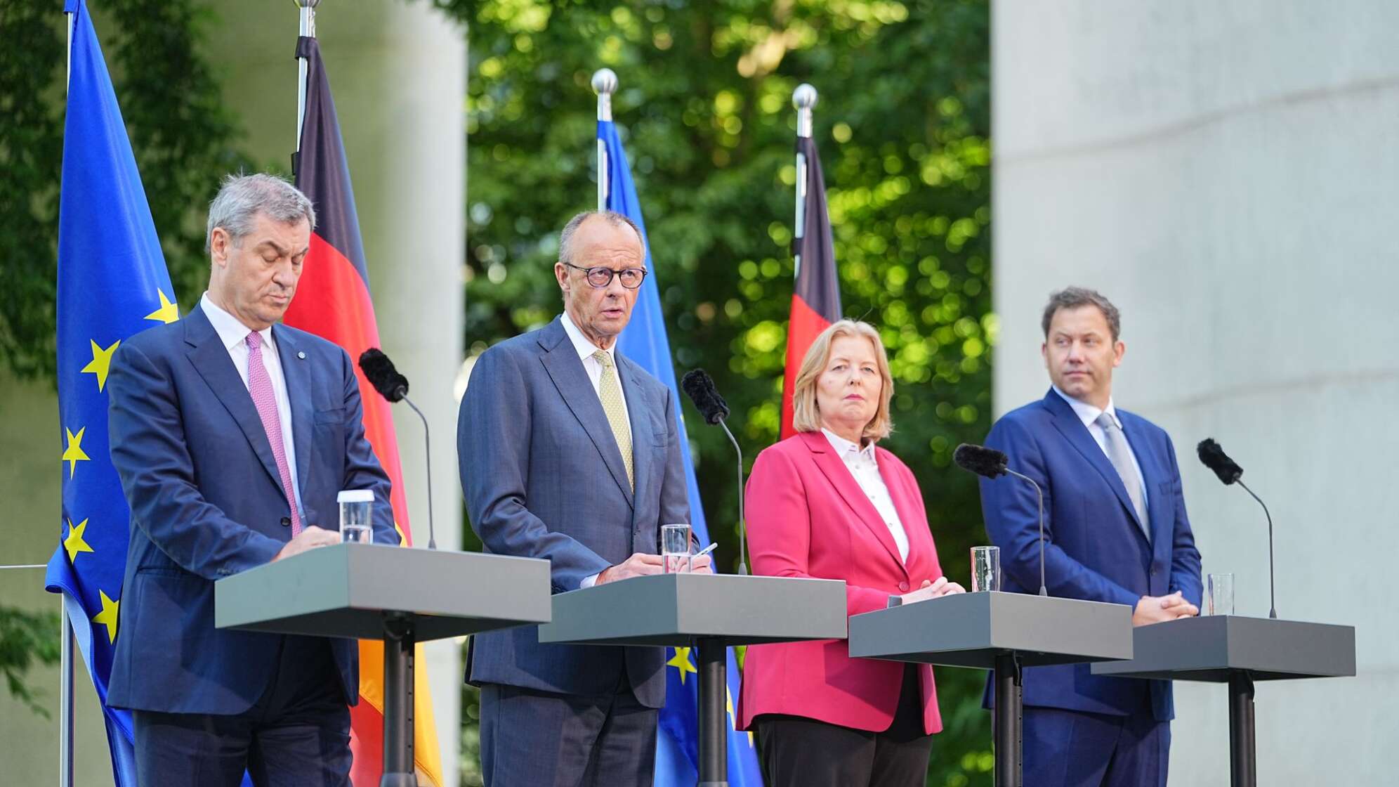 Pressekonferenz zu Ergebnissen des Koalitionsausschusses