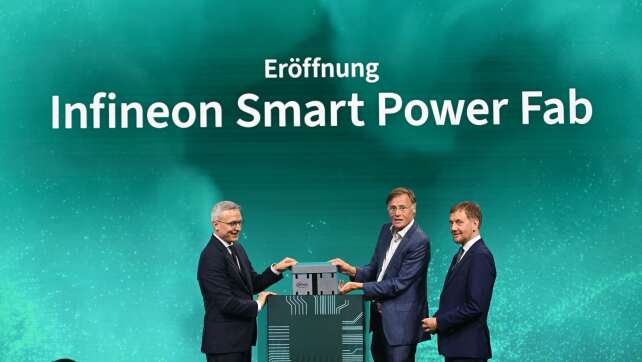 Infineon eröffnet neues Halbleiterwerk in Dresden