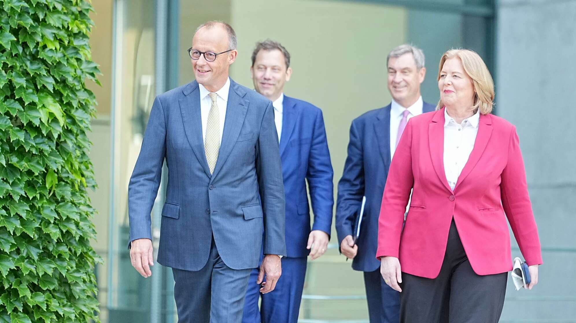 Die Koalitionsspitzen präsentieren ihr Reformkonzept.