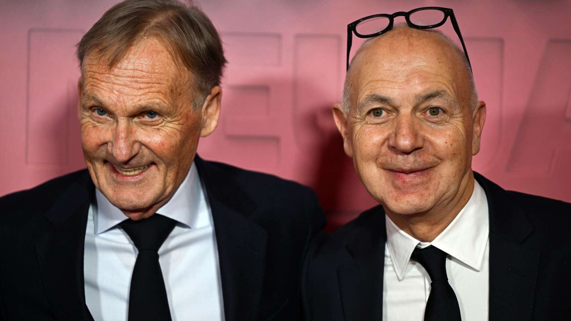 Hans-Joachim Watzke (l.) und Bernd Neuendorf (r.).