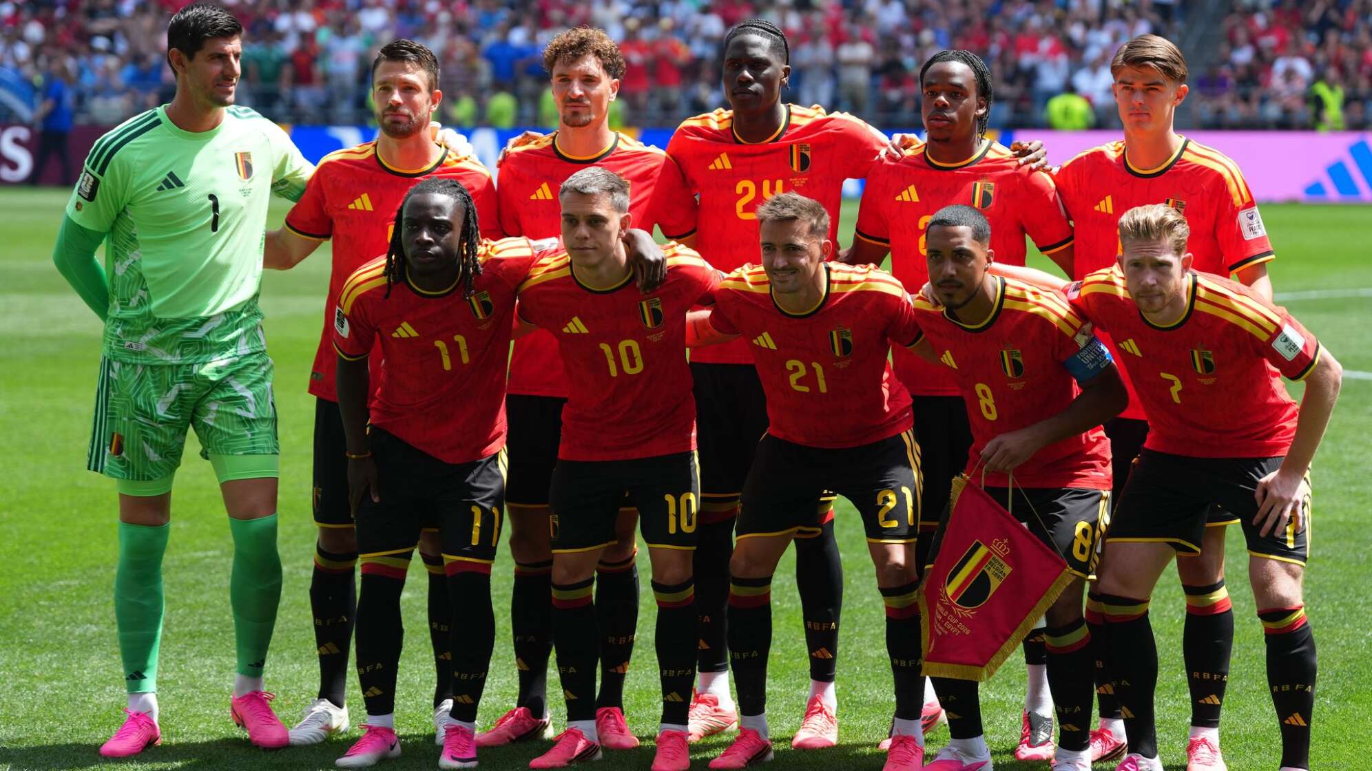 Die belgische Nationalmannschaft
