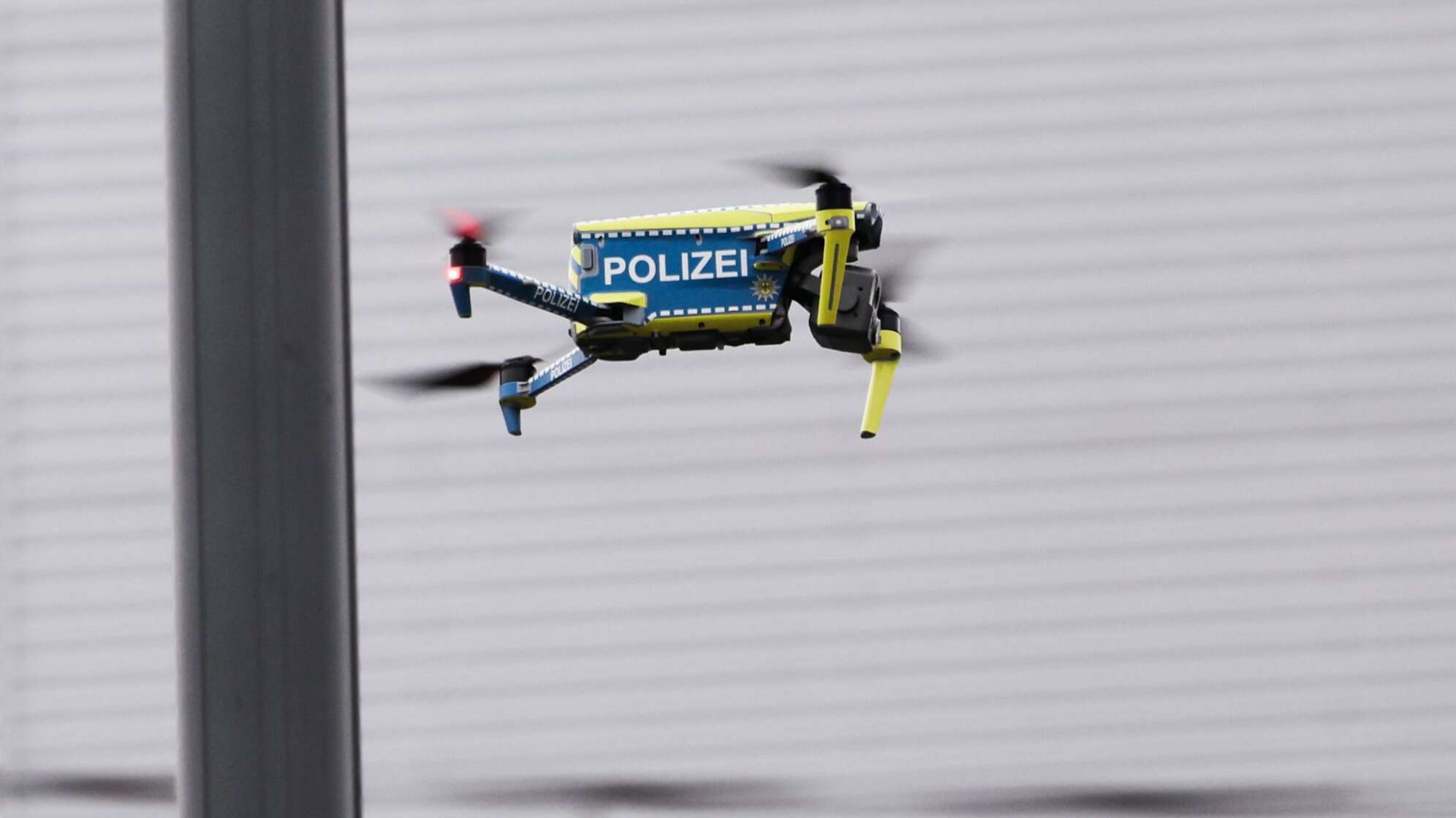 Großübung der Polizei