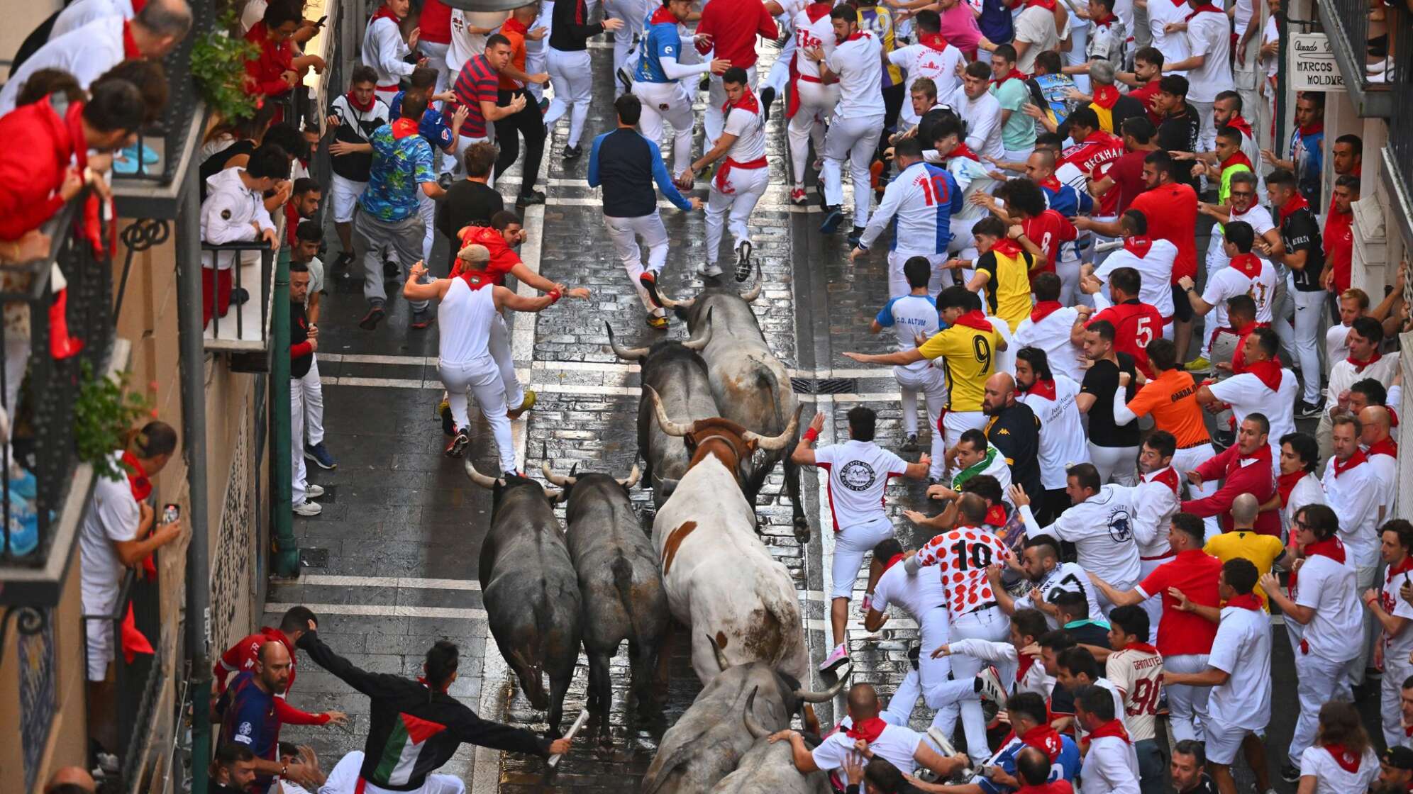 Stierlauf in Pamplona