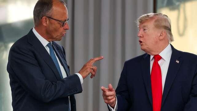 Merz erläutert Trump die deutschen Verteidigungsausgaben
