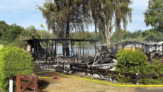Leiche nach Campingplatz-Brand gefunden