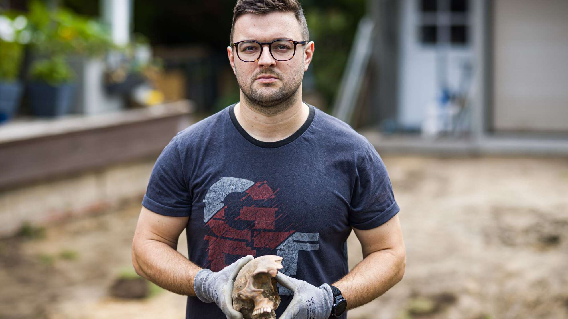 Familie findet Knochen im Garten in Braunschweig