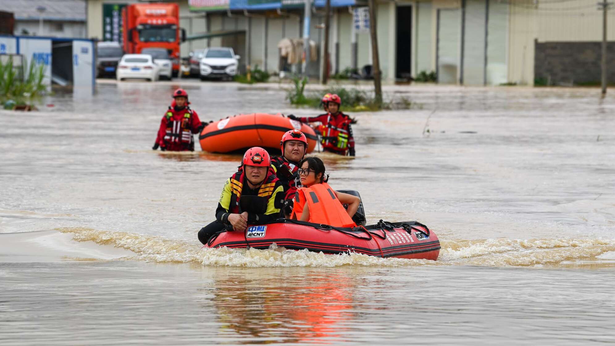 Unwetter in China