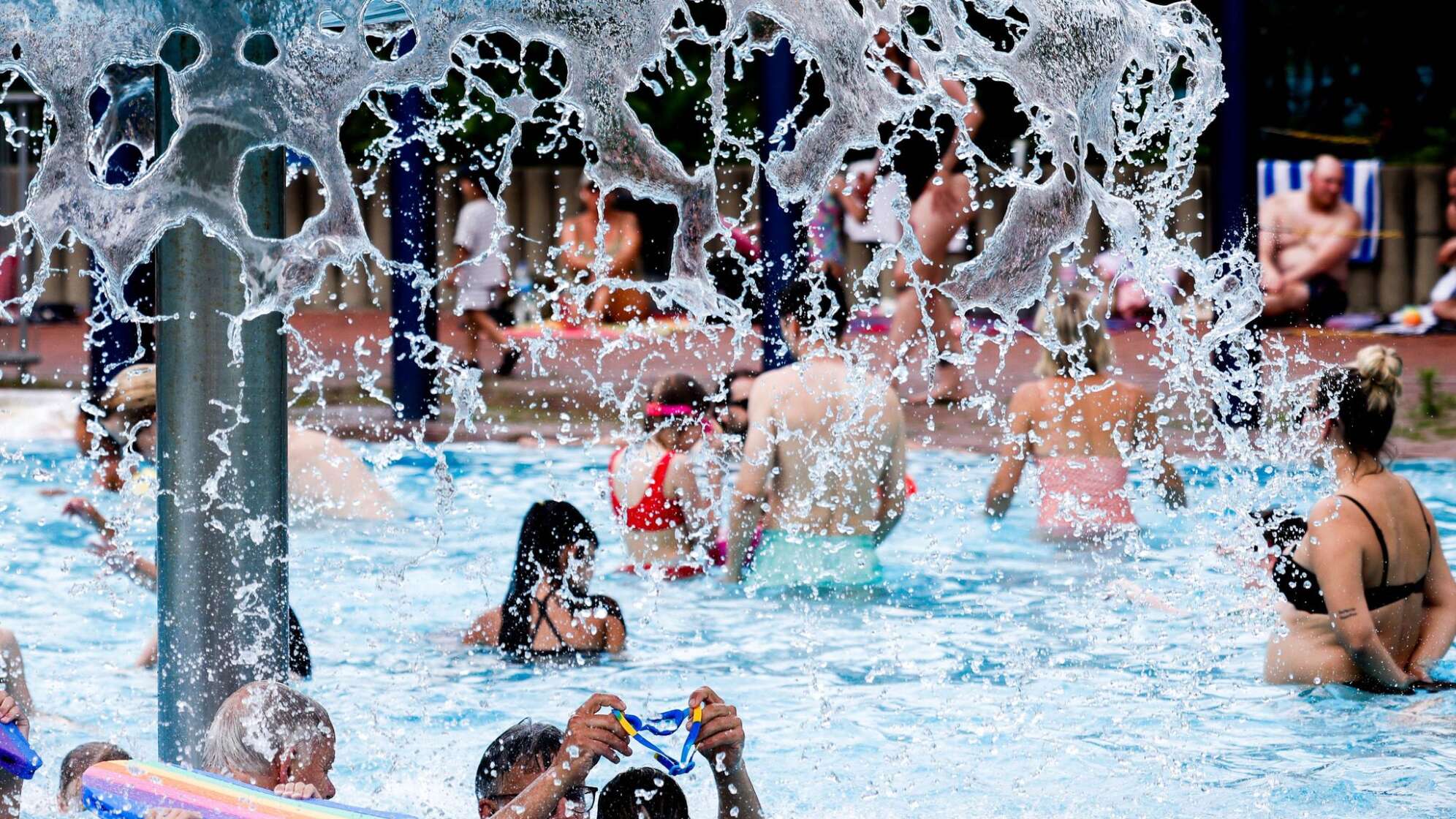 Der Sommer im Freibad