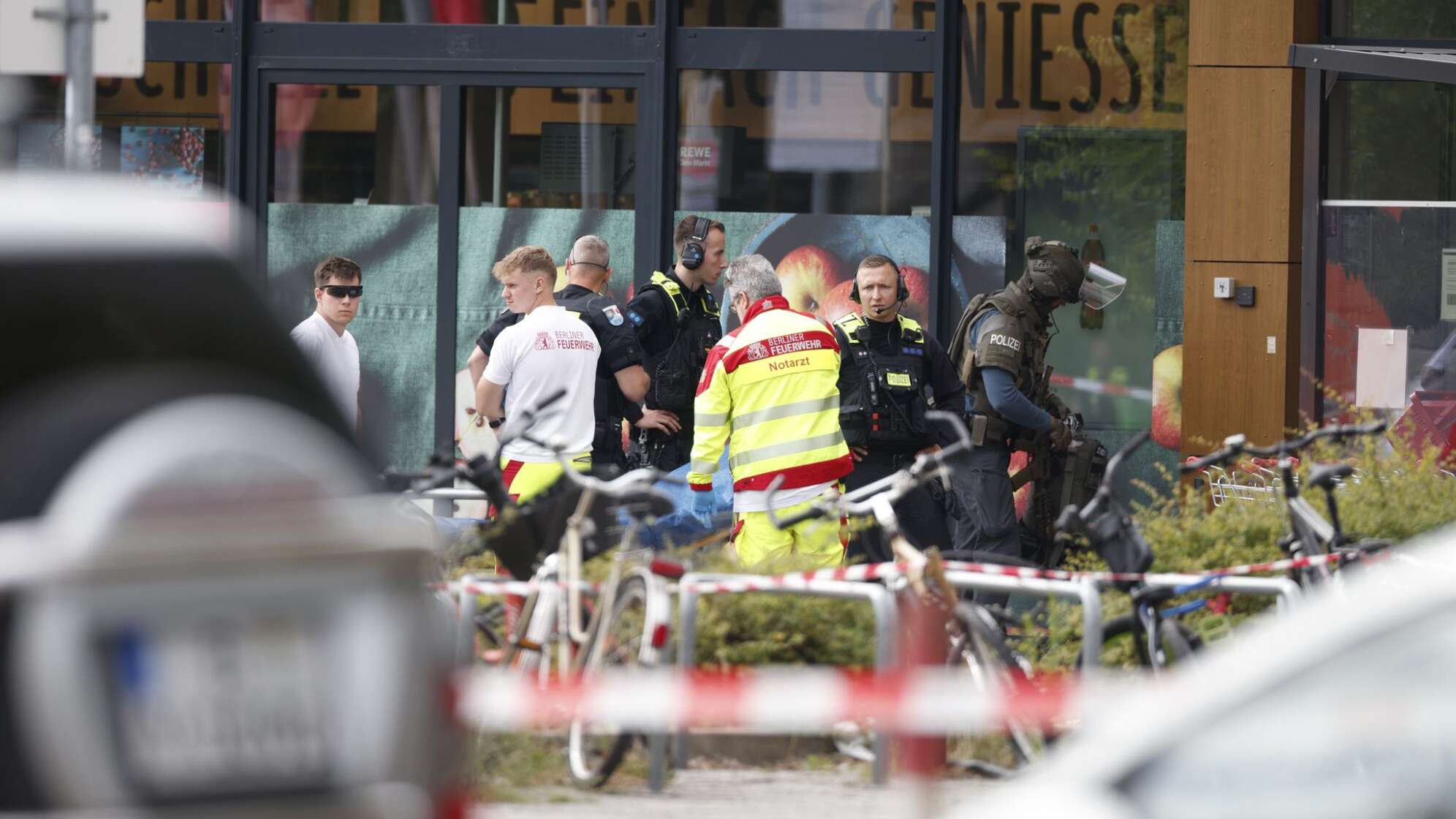 Geiselnahme in Berliner Supermarkt