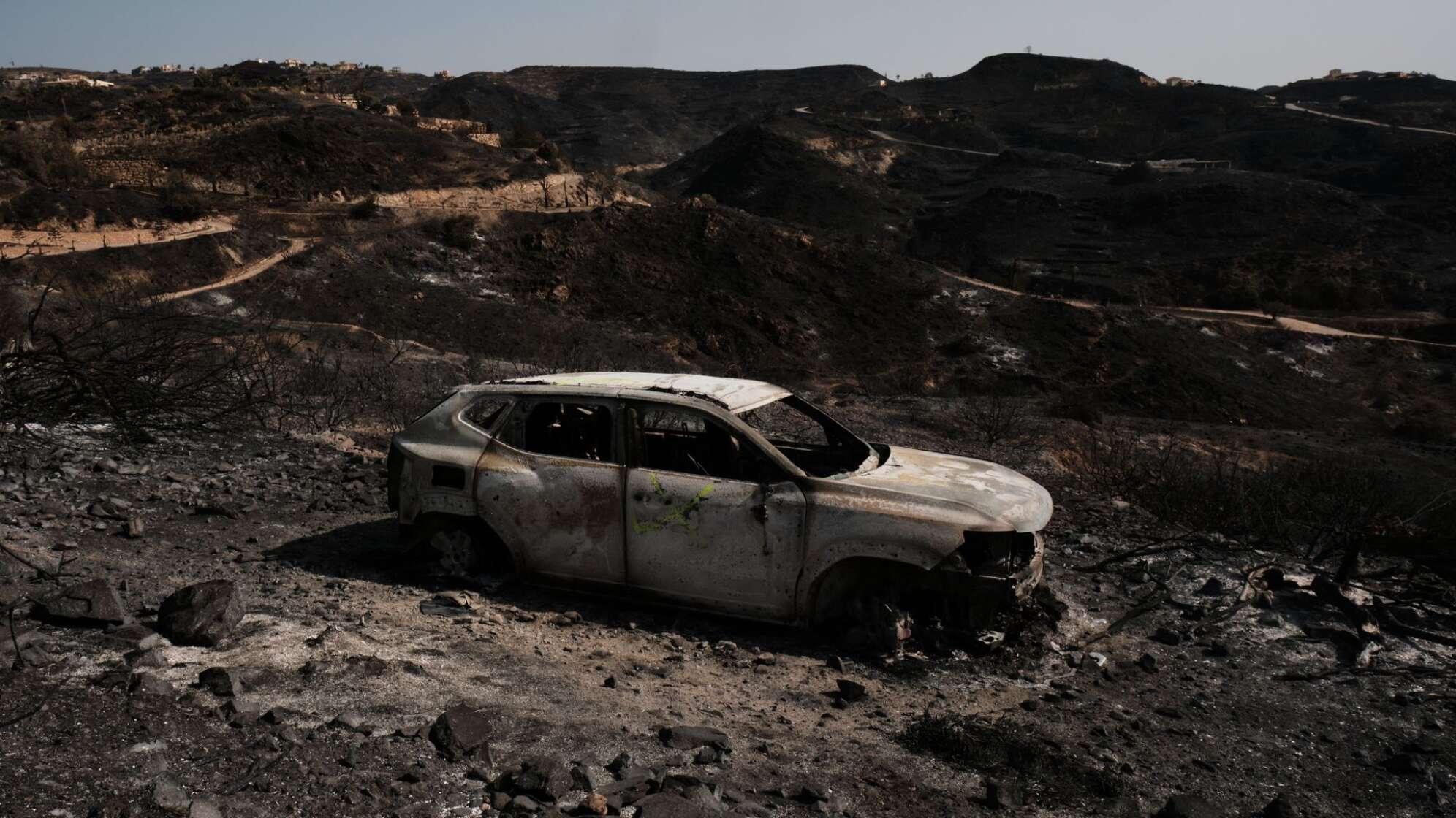 Waldbrand in Andalusien