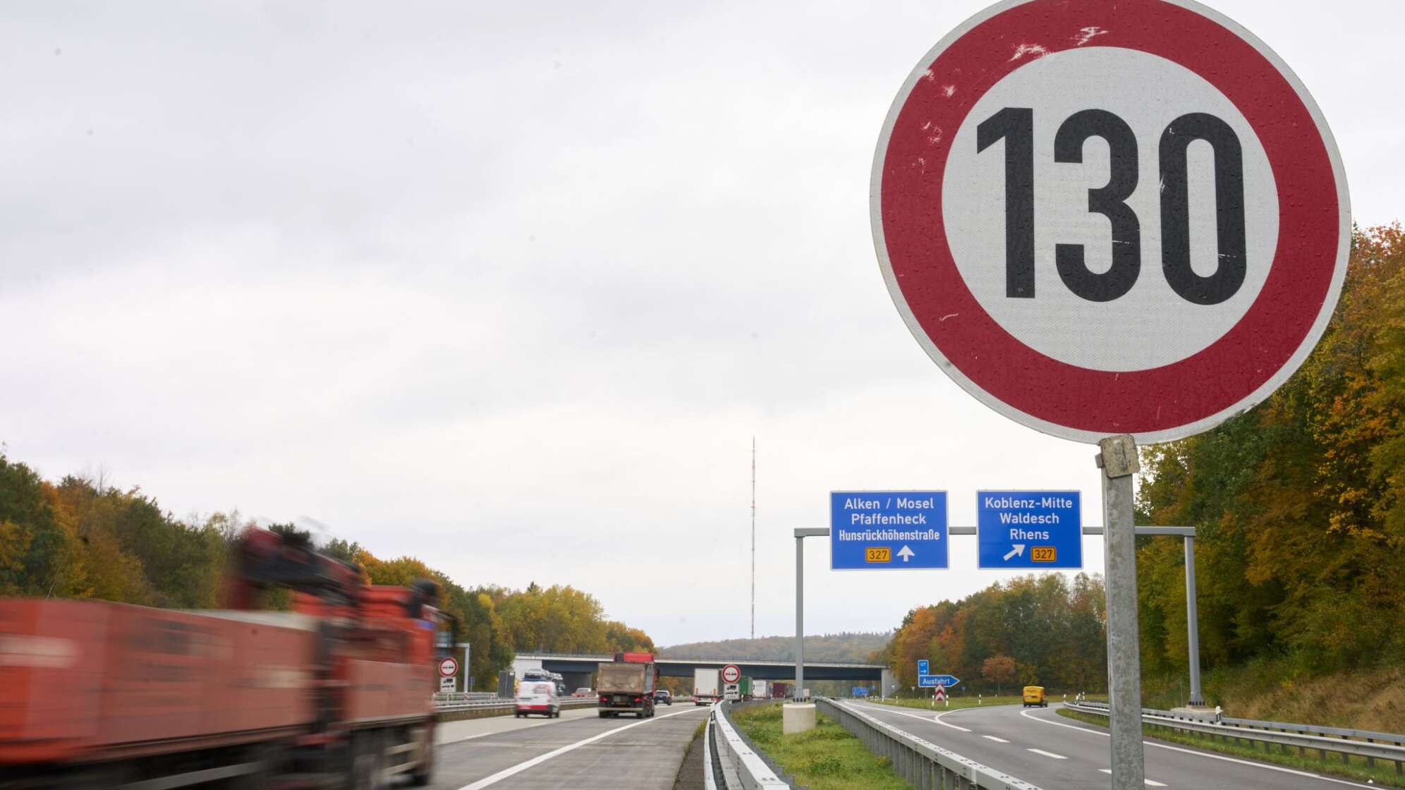 Tempolimit auf der Autobahn