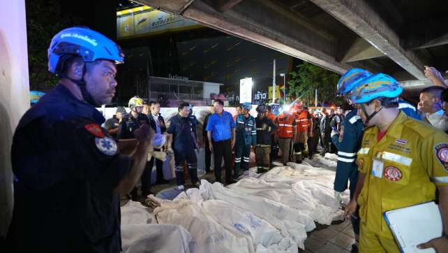 Neben Todesopfern auch viele Verletzte bei Brand in Bangkok