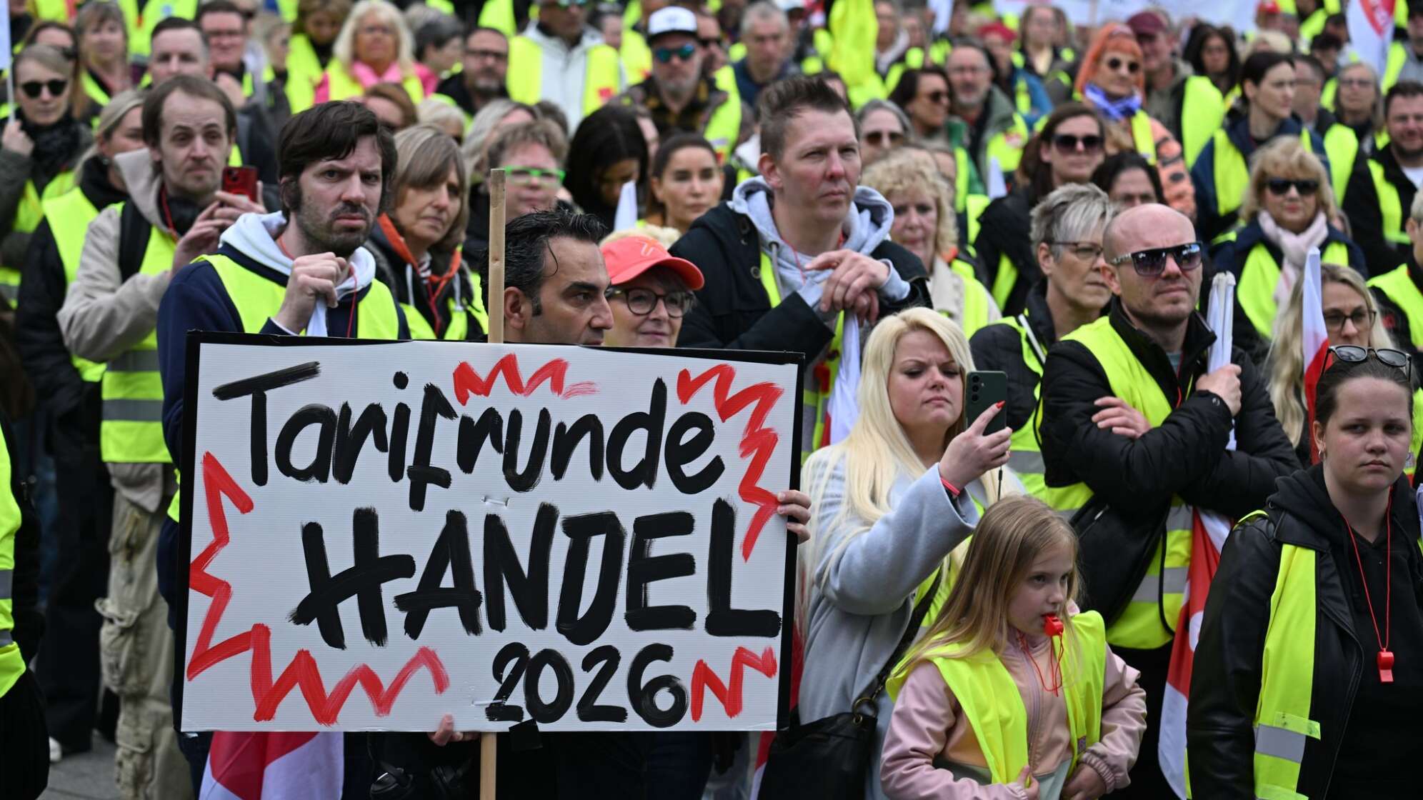 Warnstreiks im Handel