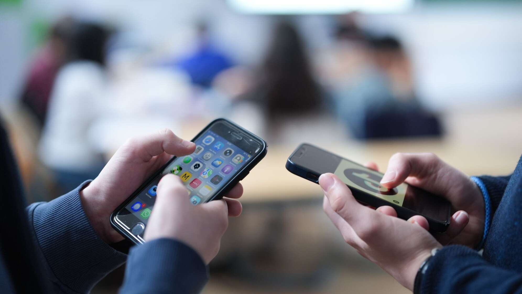 Smartphones in der Schule
