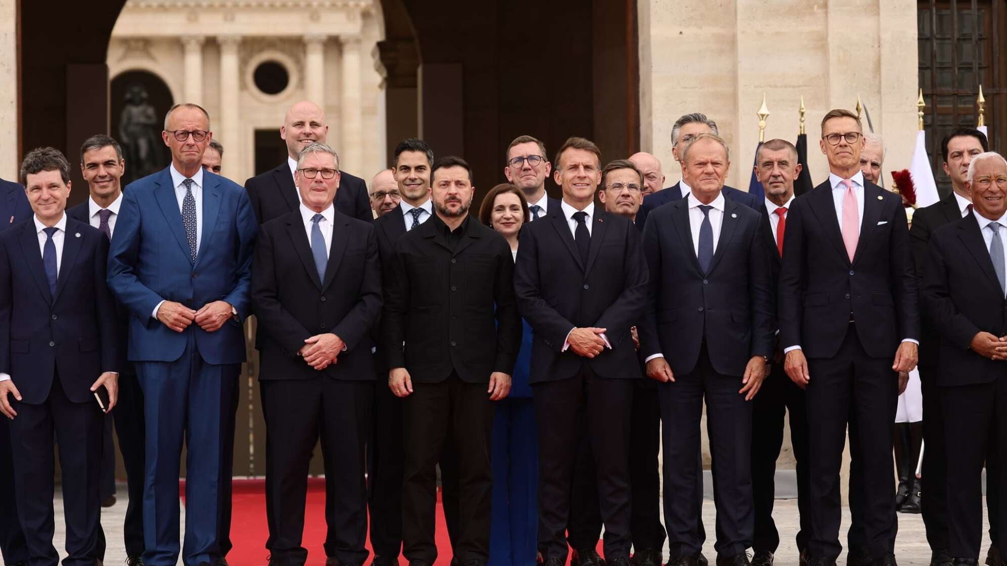 Treffen der sogenannten Koalition der Willigen