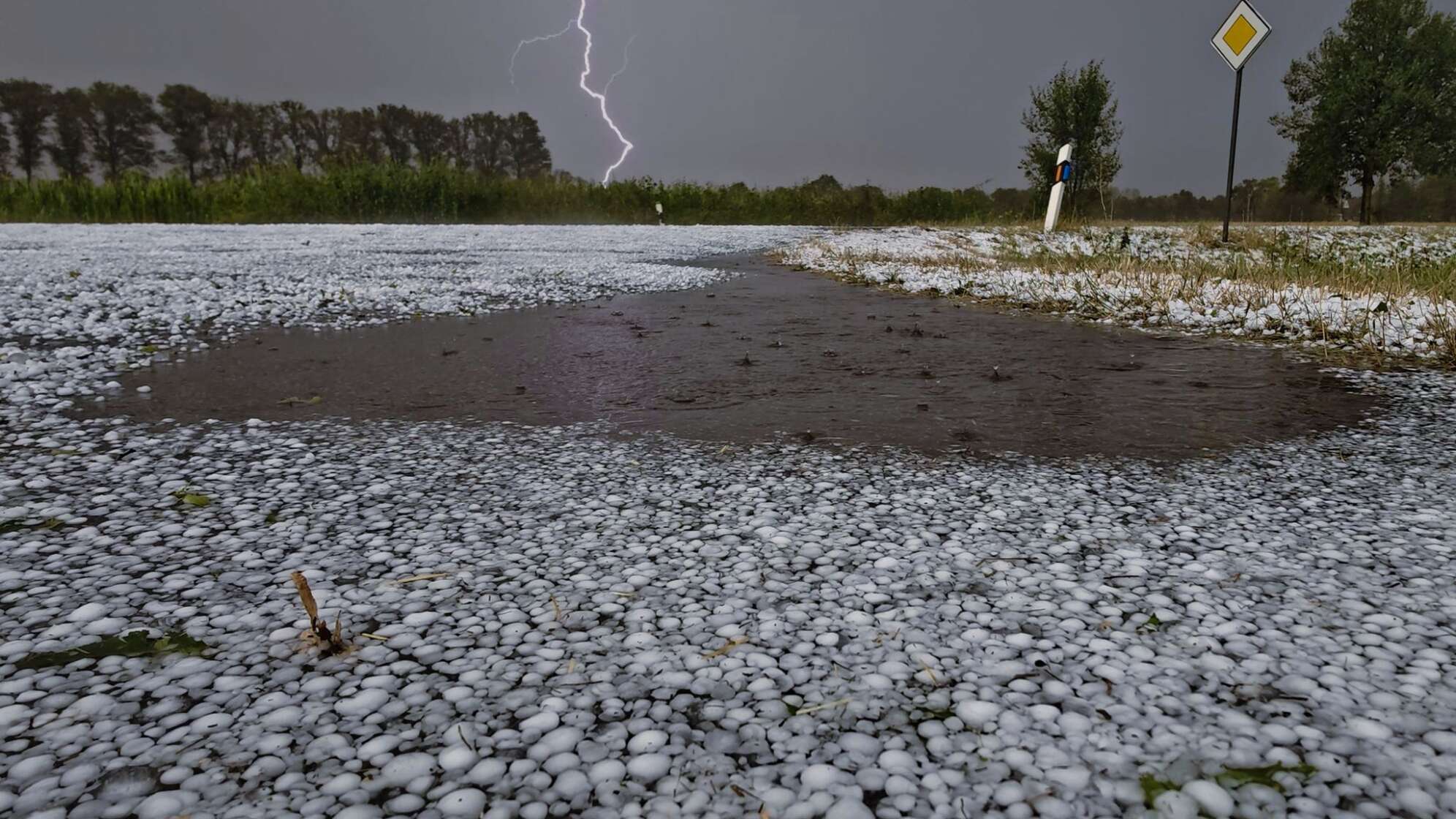 Unwetter in Niedersachsen