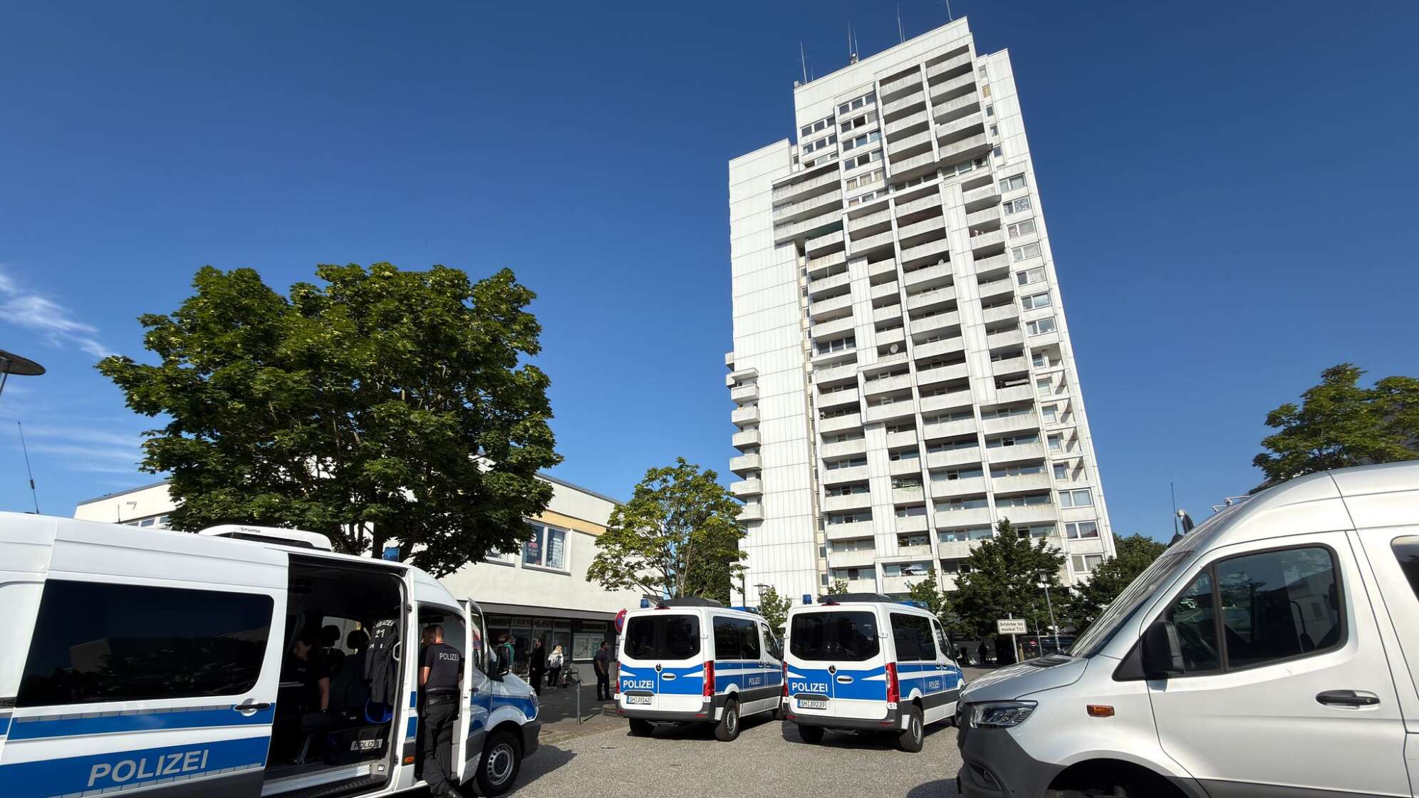 Polizeieinsatz in Kiel