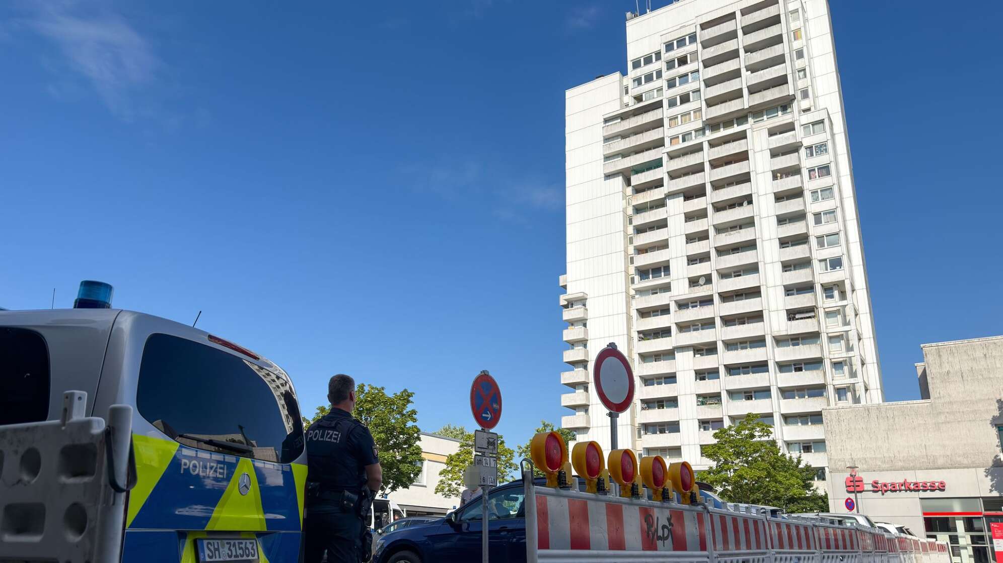 Polizeieinsatz in Kiel