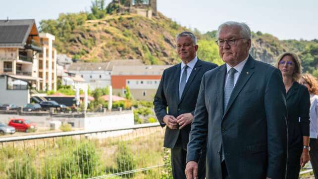 Steinmeier im Ahrtal: Dieser Tag ist «Auftrag an uns alle»