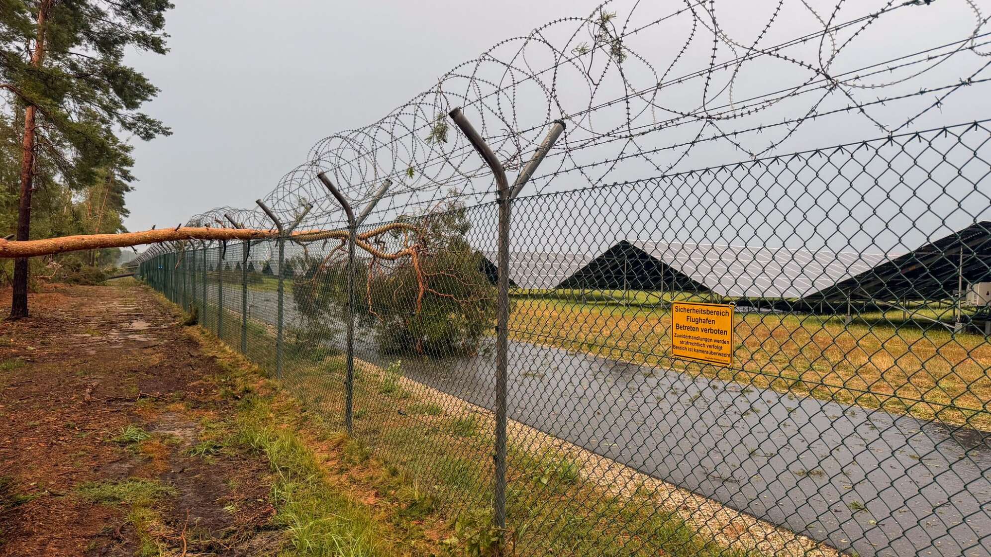 Unwetter in Bayern - Nürnberg