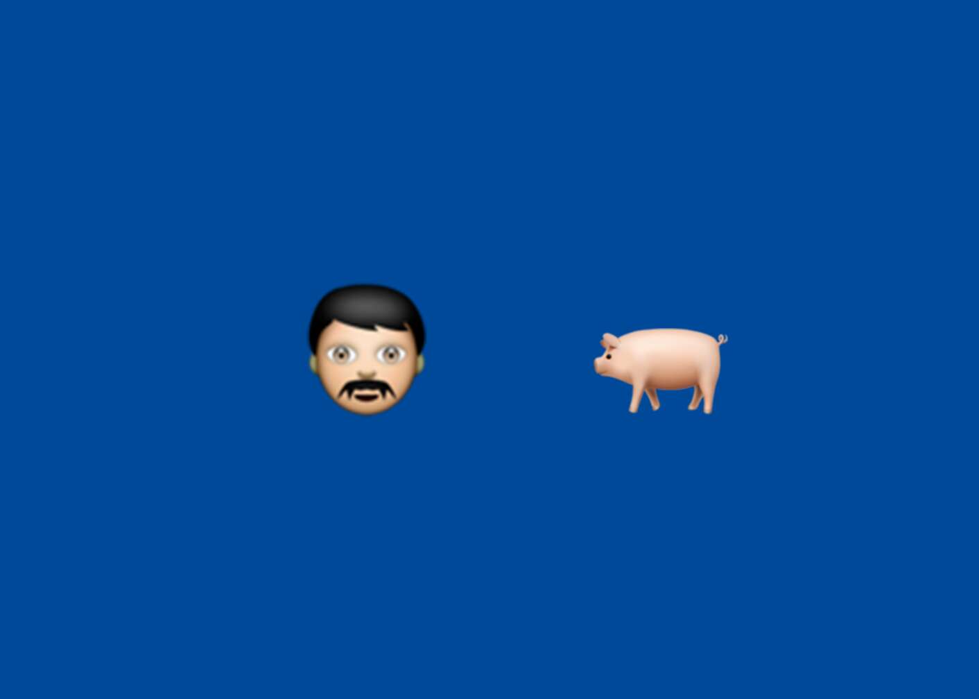 Emoji Männer sind Schweine