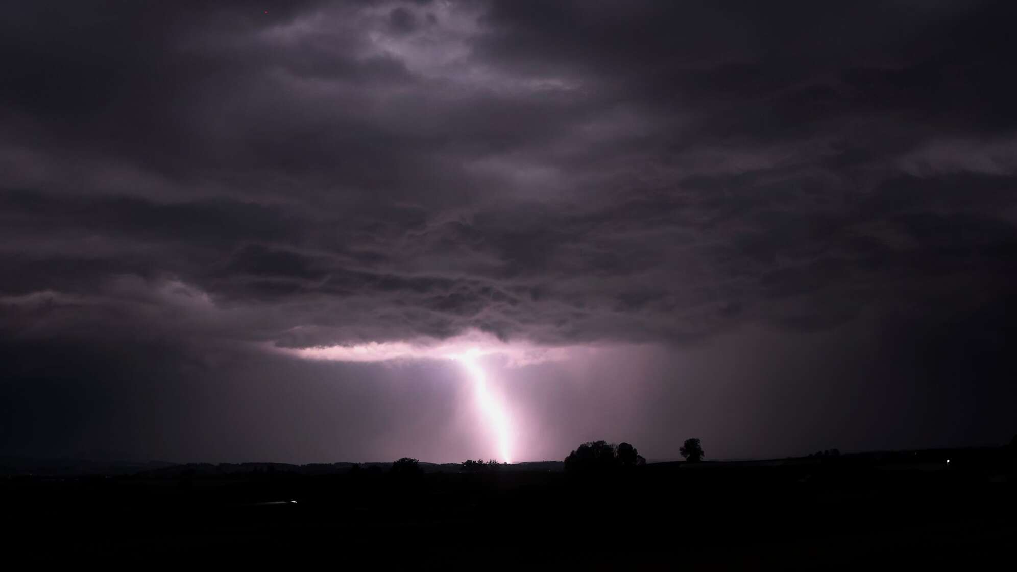Gewitter in Bayern