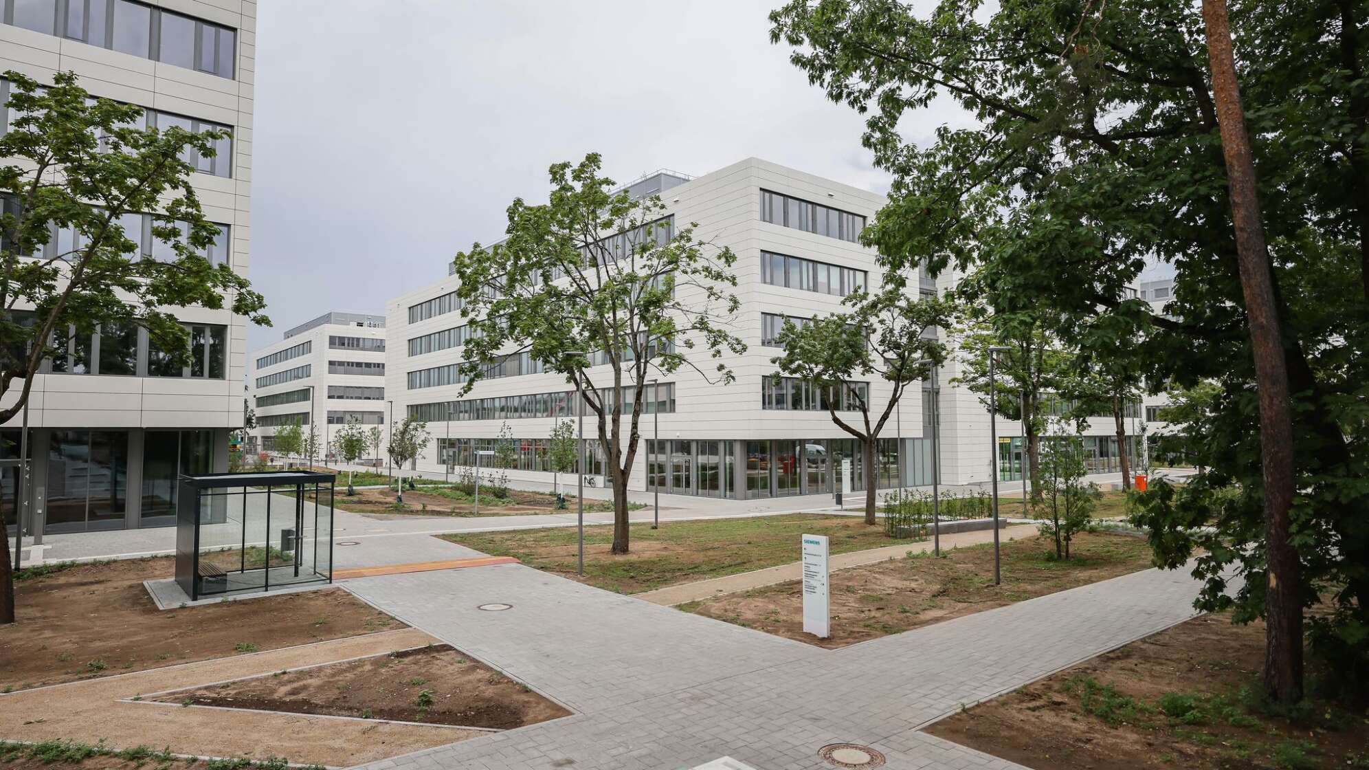 Eröffnung des Moduls 8 am Siemens Campus Erlangen
