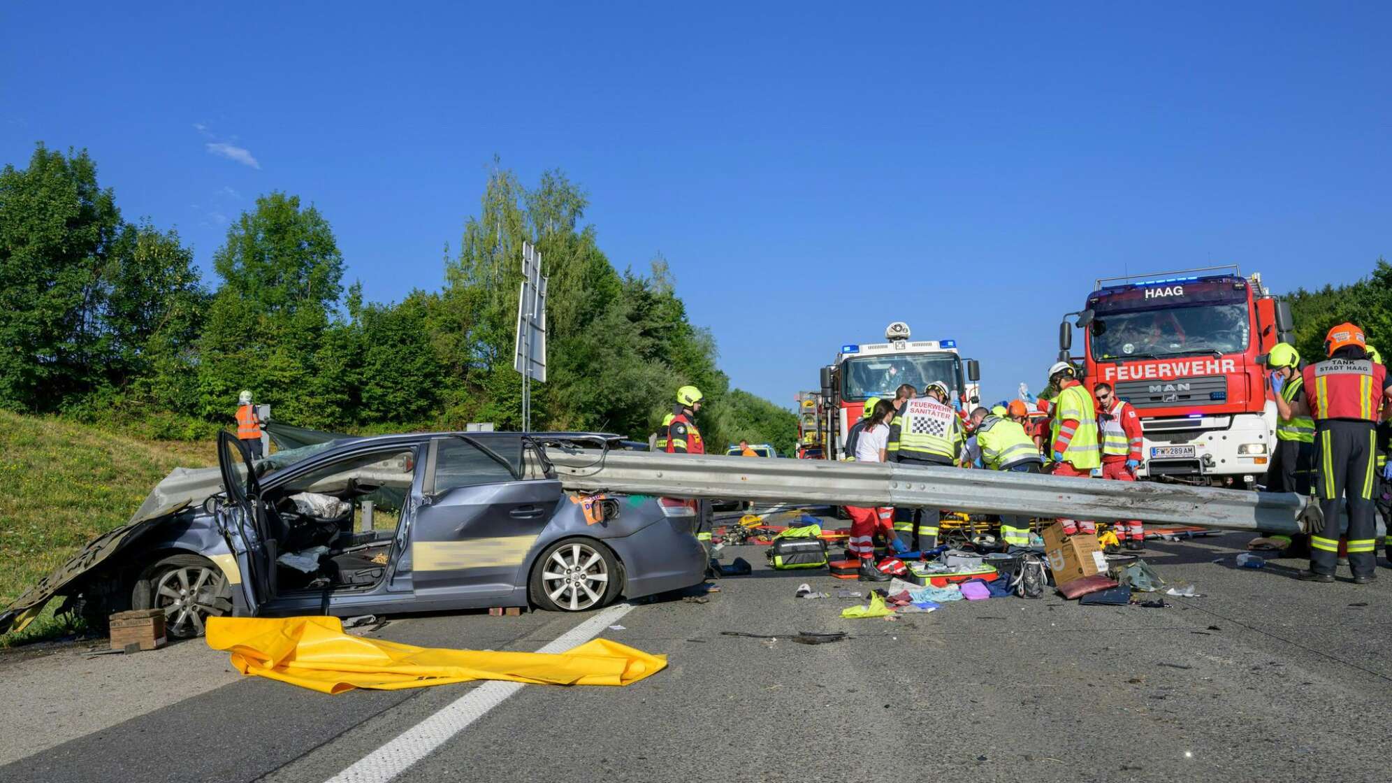 Unfall in Österreich