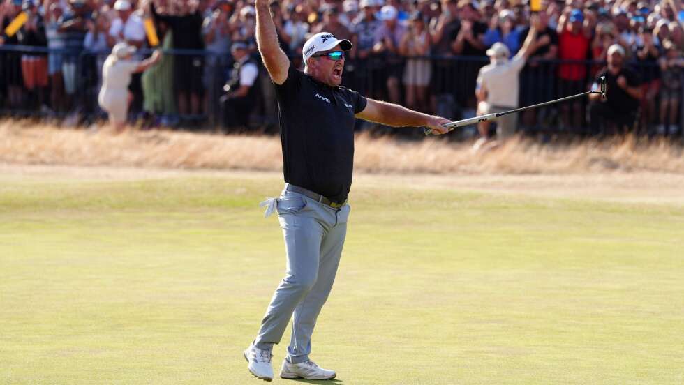 Fox feiert British-Open-Triumph und macht seine Kinder froh