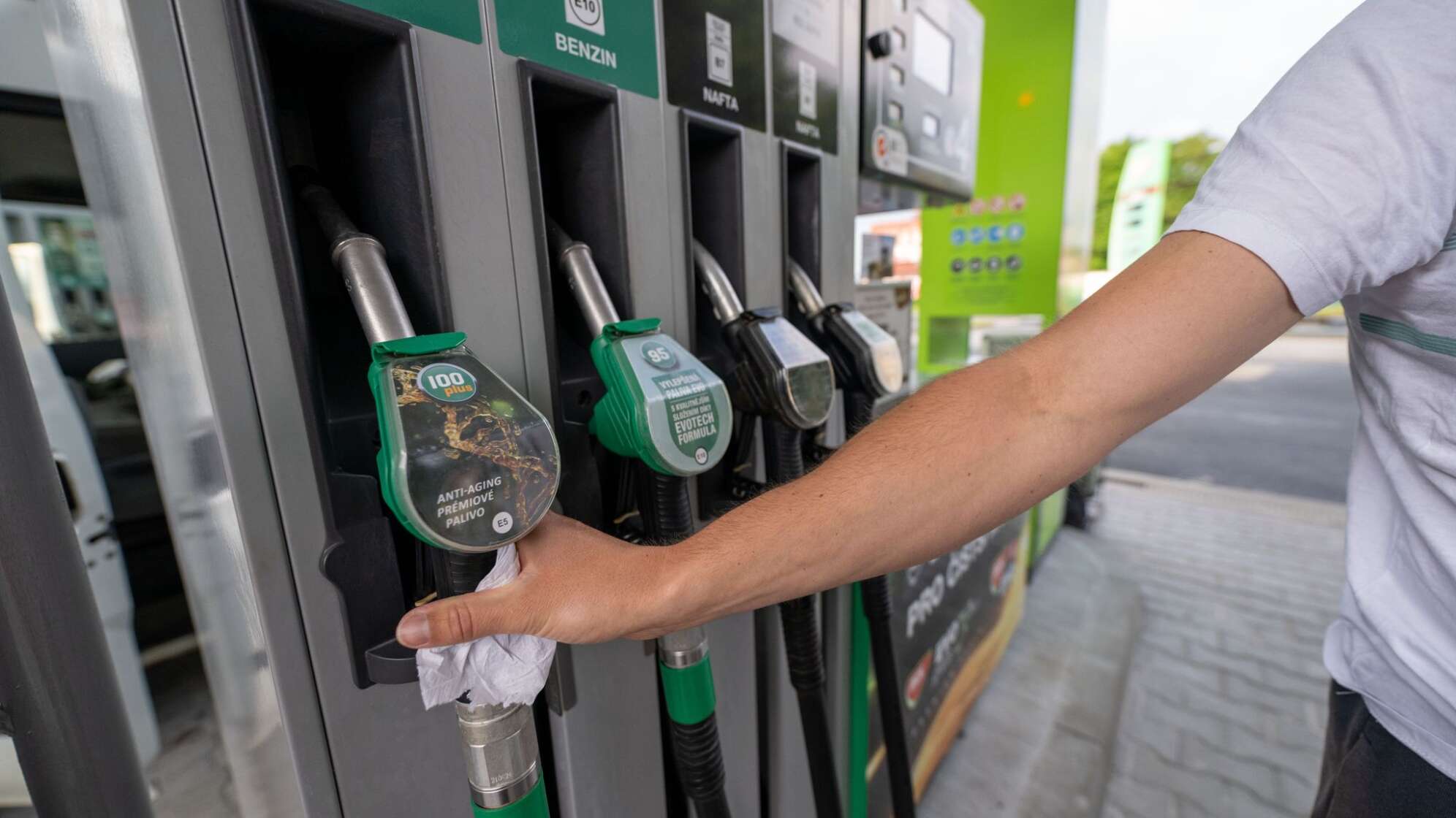 Tankstelle in Tschechien