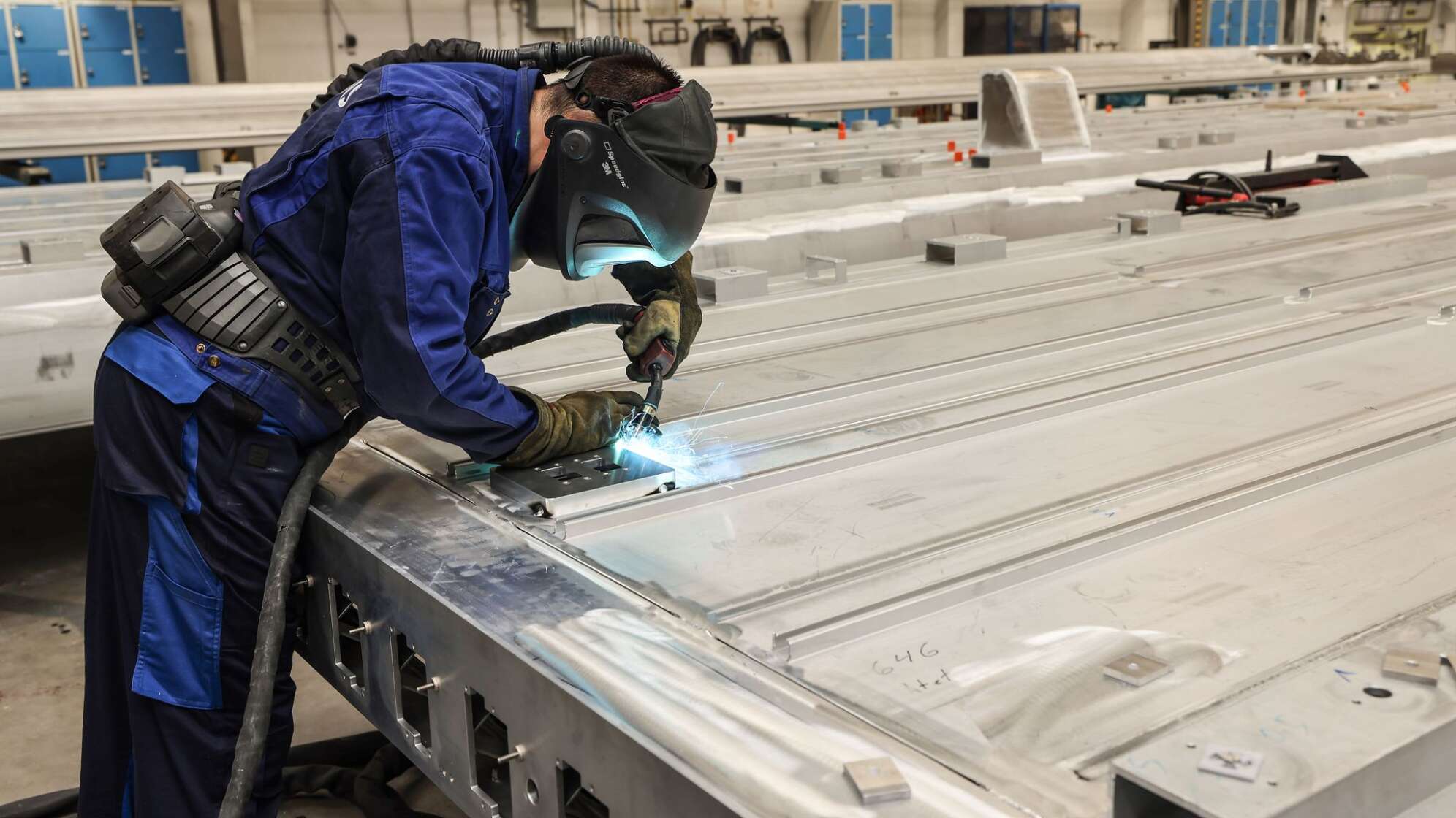 Zugproduktion von Siemens Mobility in Krefeld