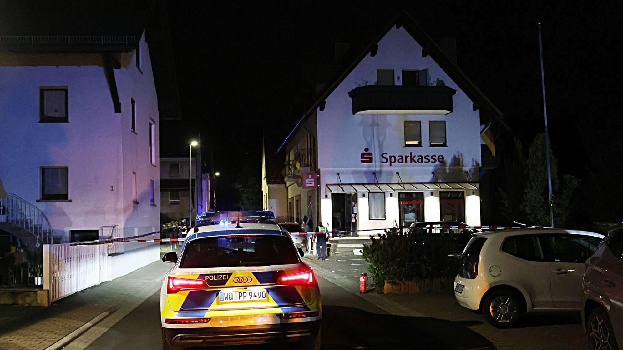 Geldautomat in Waldaschaff gesprengt