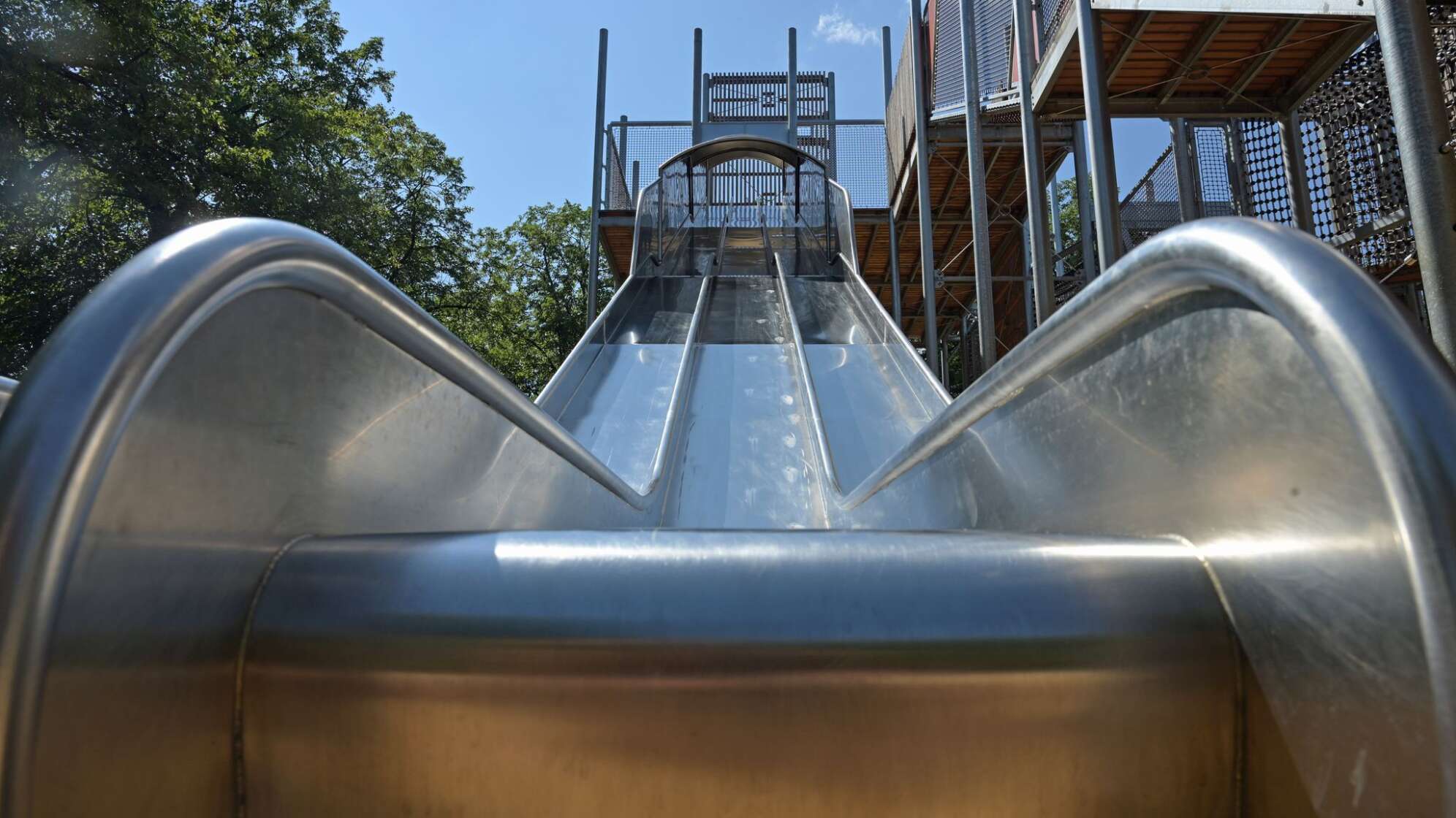 Spielplätze bei Hitze