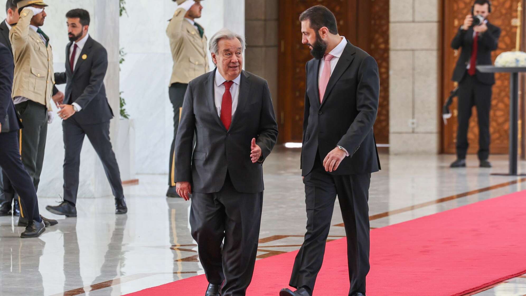 UN-Generalsekretär Guterres in Syrien