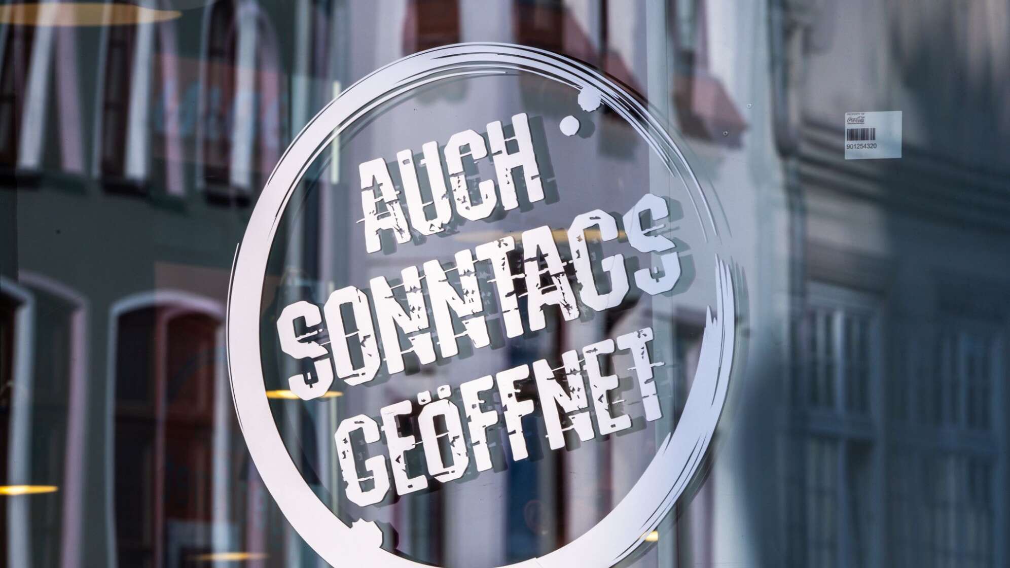 Öffnungszeiten für Geschäfte