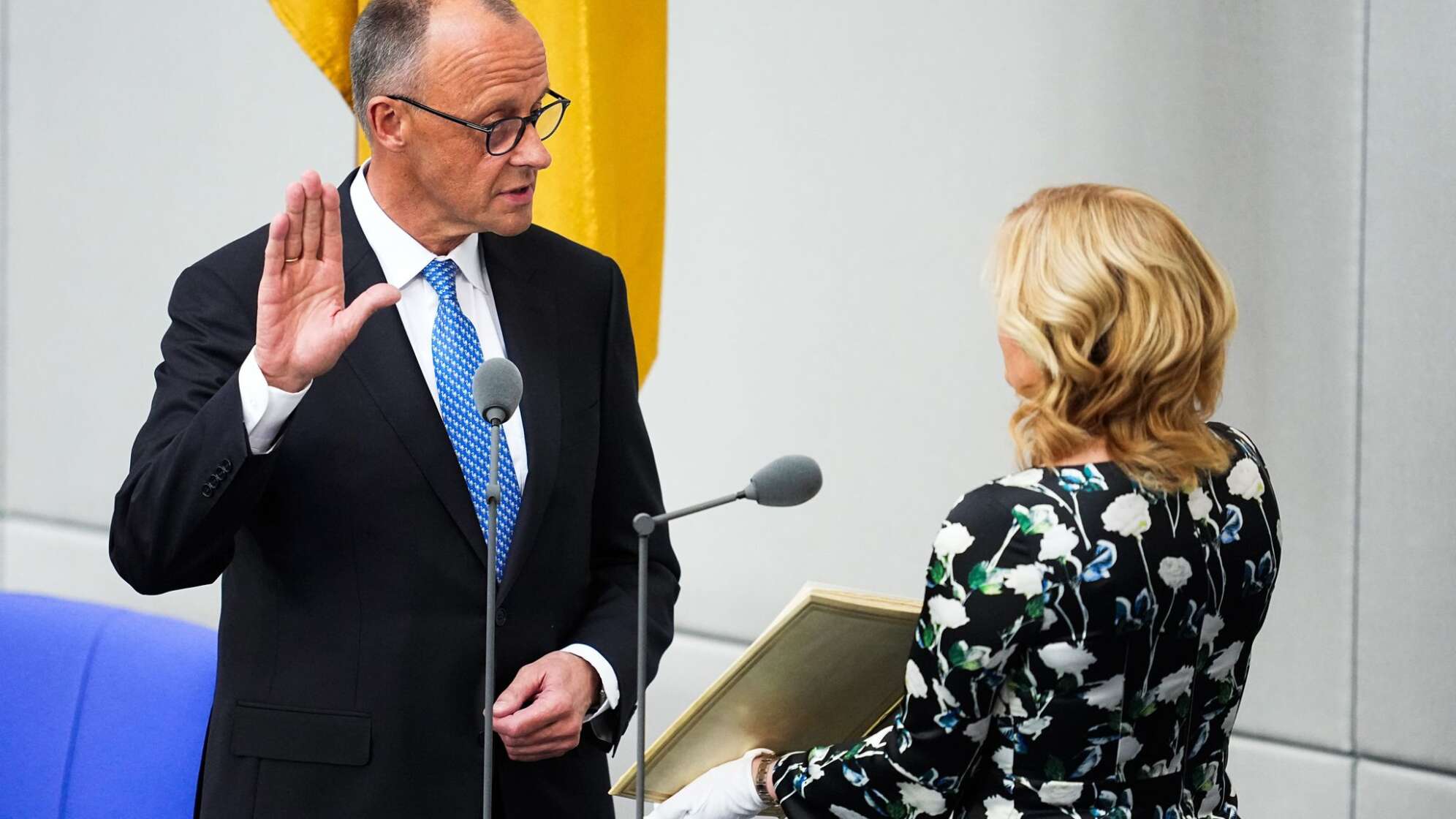 Bundestag - Vereidigung des Kanzlers
