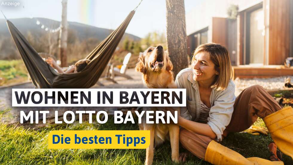 Wohnen in Bayern: Euer Zuhause, eure Träume – mit LOTTO Bayern und der GlücksSpirale