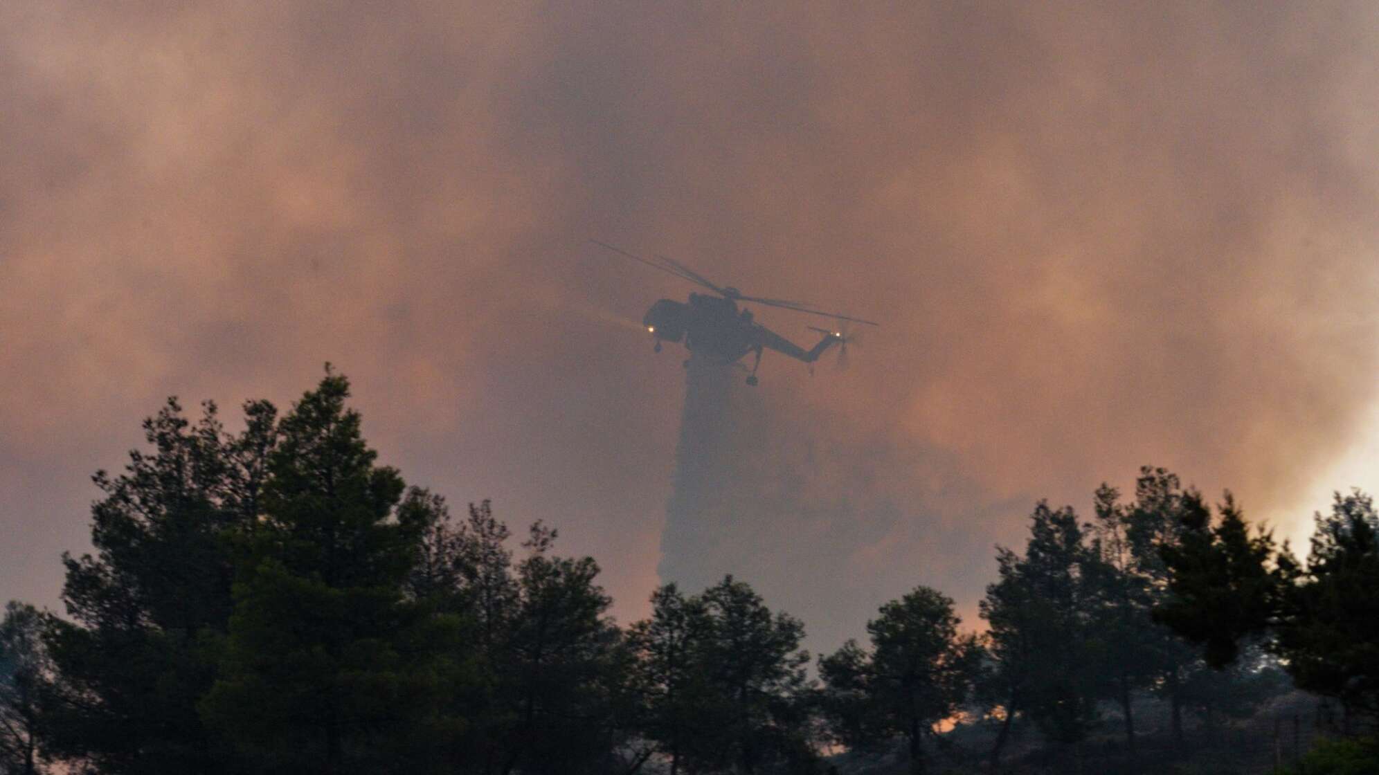 Waldbrand in Griechenland