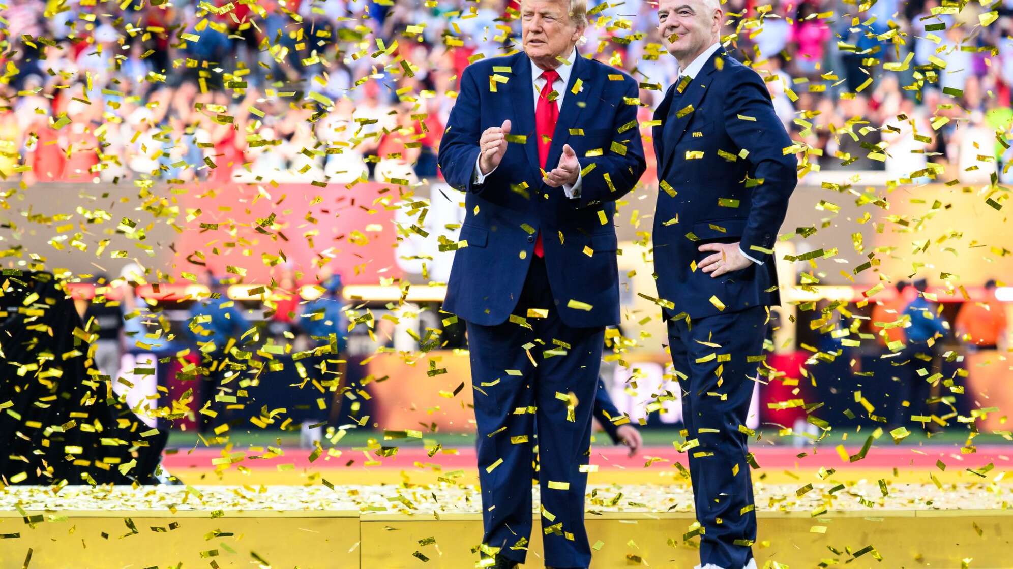 Donald Trump und Gianni Infantino