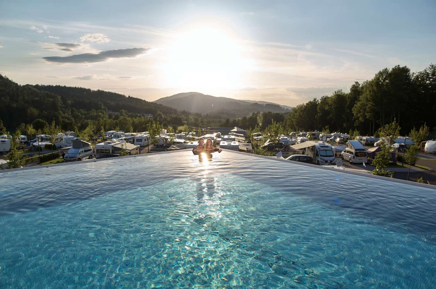 Bild des Camping Resort Bodenmais in Bodenmais in Niederbayern